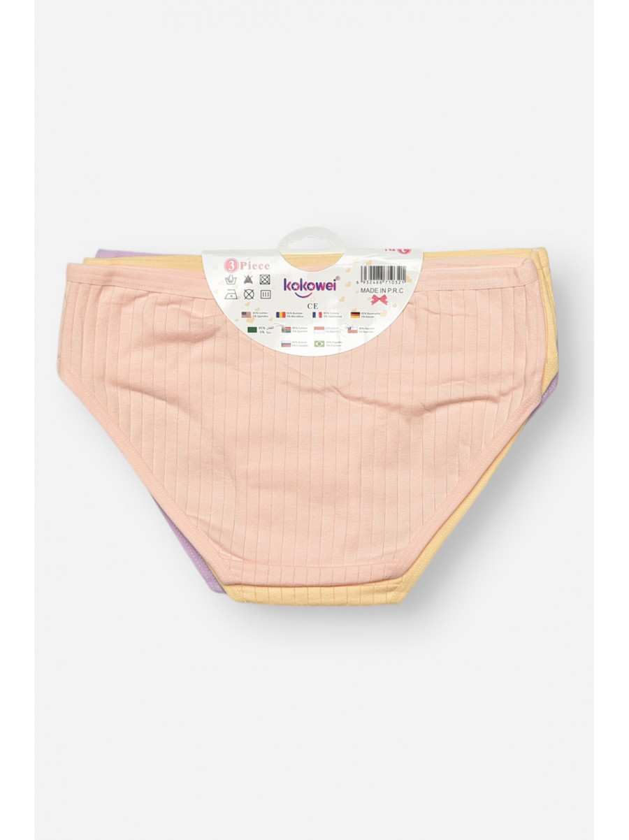 Комплект детских трусов для девочки 3 шт X8518 208996C