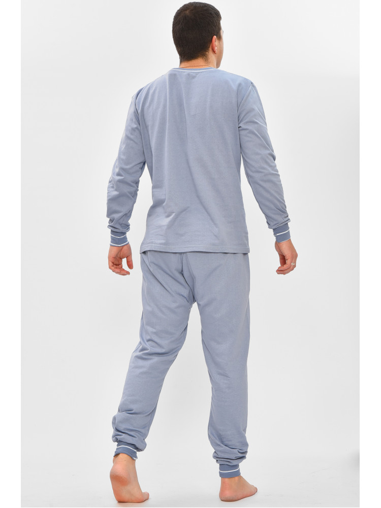 Термобелье мужское на флисе серого цвета 209000C