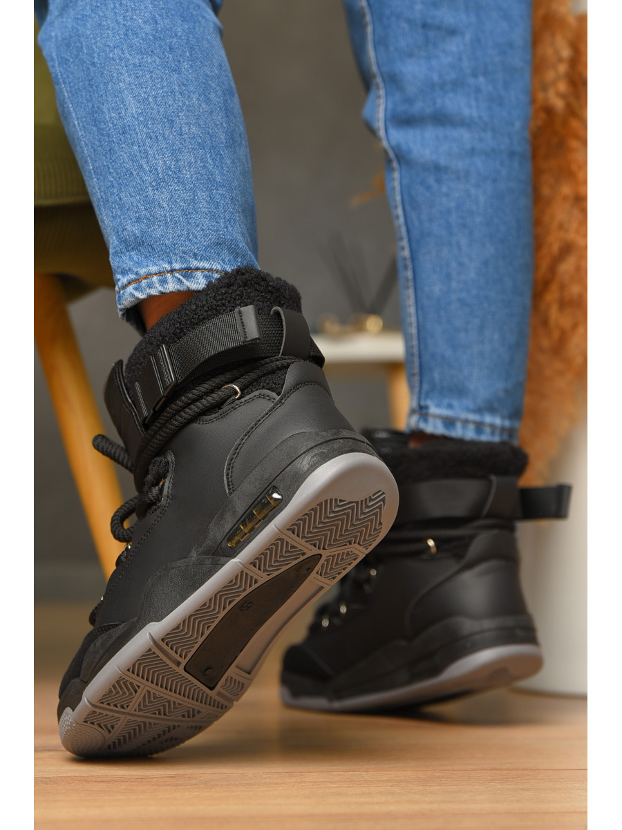 Ботинки женские еврозима черного цвета Т15-1 209007C