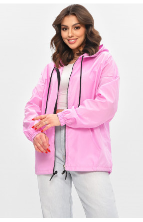 Ветровка женская однотонная сиреневого цвета 1002 209019C Ветровка женская однотонная сиреневого цвета 1002 209019C