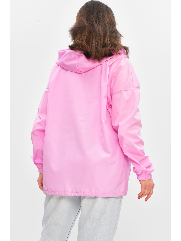 Вітровка жіноча однотонна бузкового кольору 1002 209019C