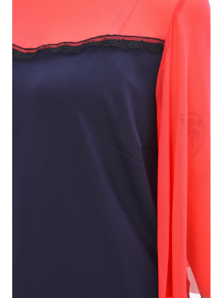 Сукня жіноча напівбатальна темно-синього кольору 8235 209030C