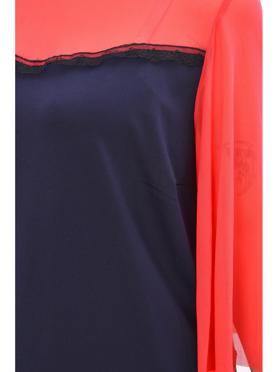 Сукня жіноча напівбатальна темно-синього кольору 8235 209030C