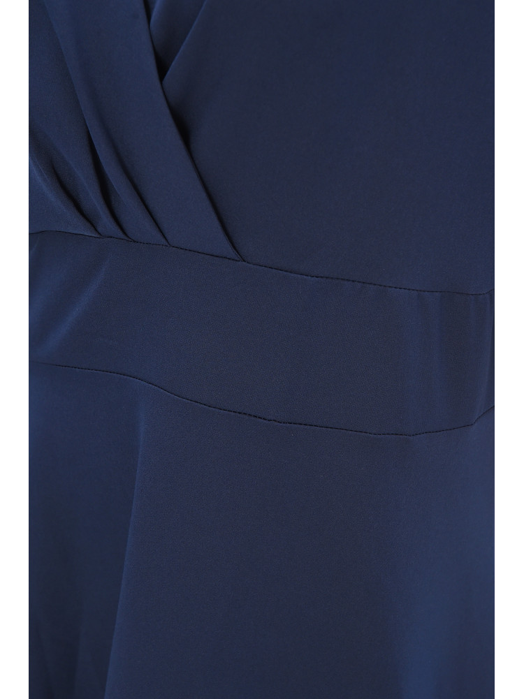 Платье женское однотонное тёмно-синего цвета 209040C