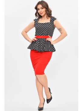 Сукня жіноча чорного кольору з принтом 8171 209052C