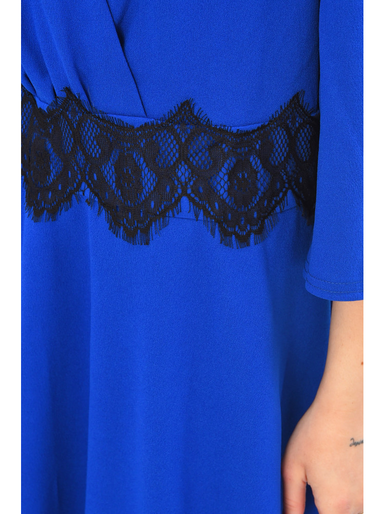 Сукня жіноча напівбатальна синього кольору 8160 209055C