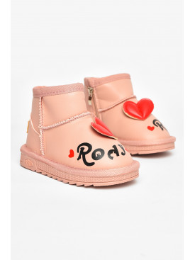 Угги детские для девочки розового цвета T7006-2 209062C Угги детские для девочки розового цвета T7006-2 209062C