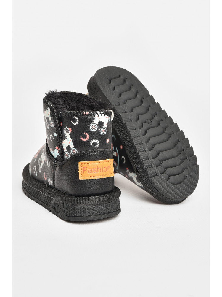 Угги детские для девочки черного цвета T7012-1 209066C