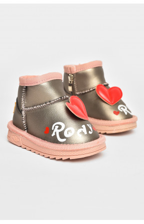 Угги детские для девочки серого цвета T7005-3 209068C Угги детские для девочки серого цвета T7005-3 209068C