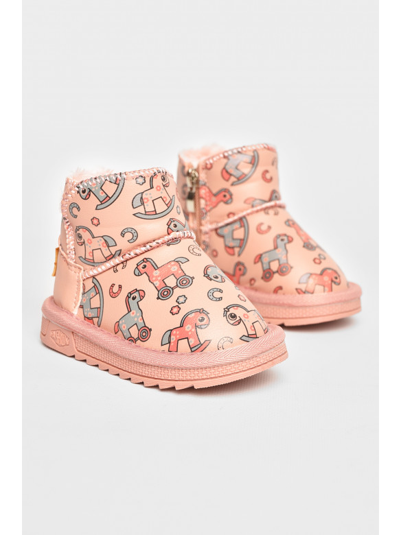Уггі дитячі для дівчинки рожевого кольору T7011-2 209071C