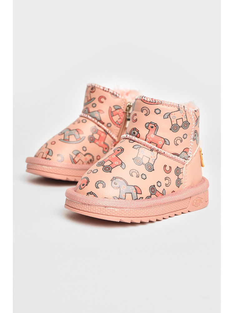 Уггі дитячі для дівчинки рожевого кольору T7011-2 209071C