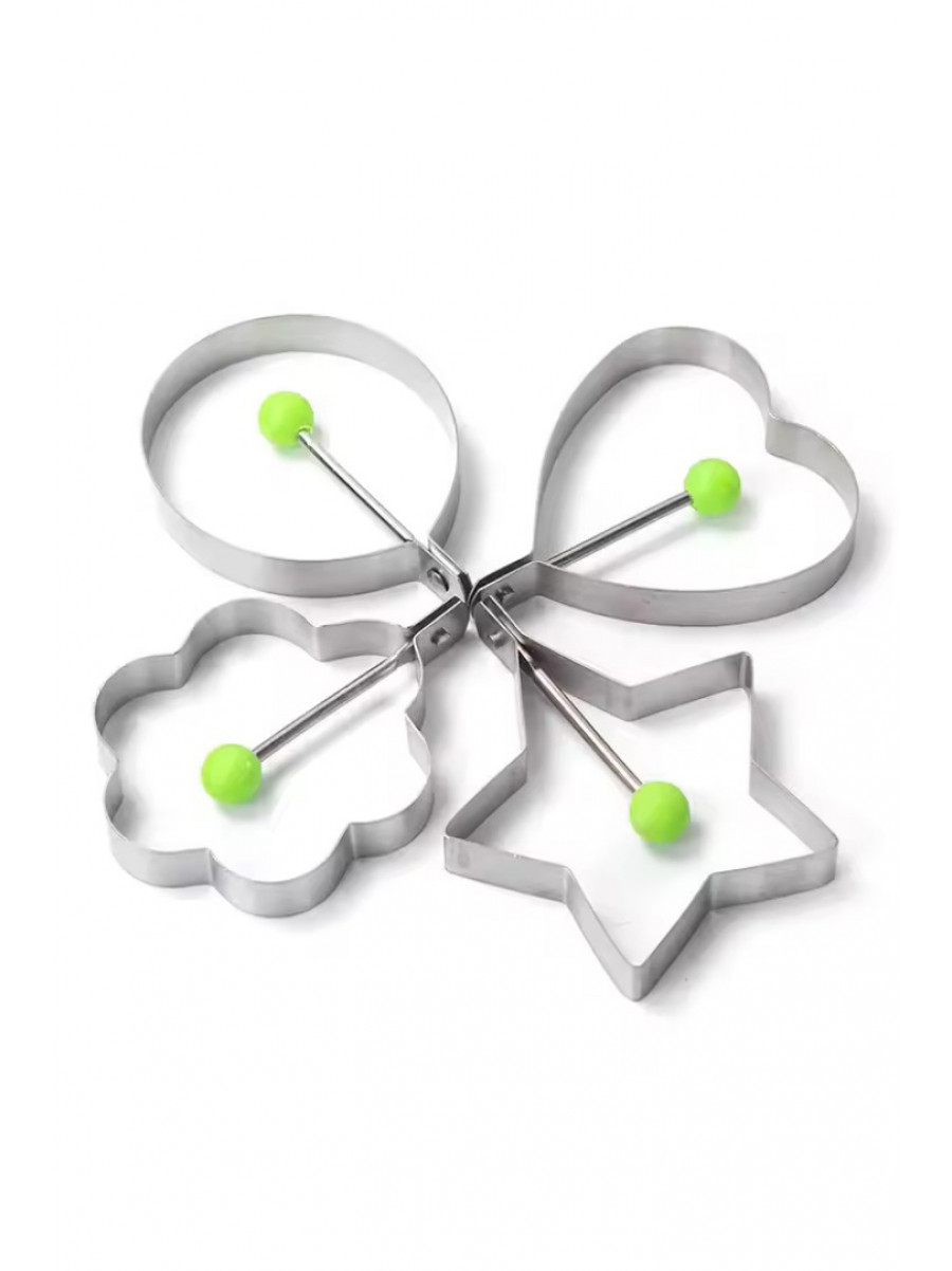 Набор форм для приготовления яичницы с держателями FodysForms 4 шт 209085C