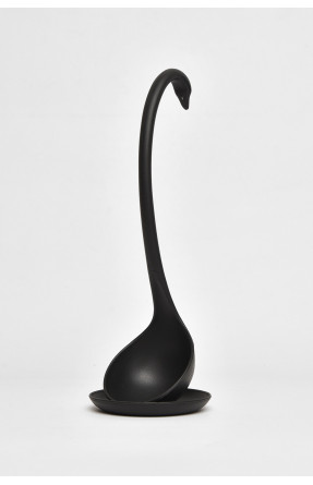 Половник кухонний із підставкою чорного кольору 209087C