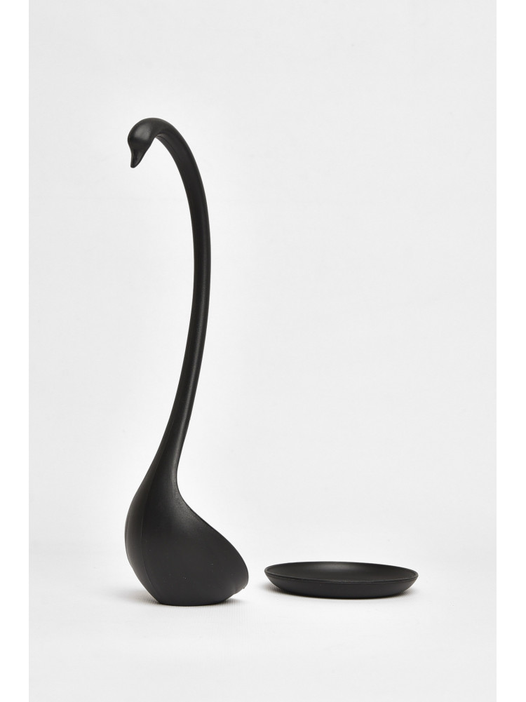 Половник кухонний із підставкою чорного кольору 209087C