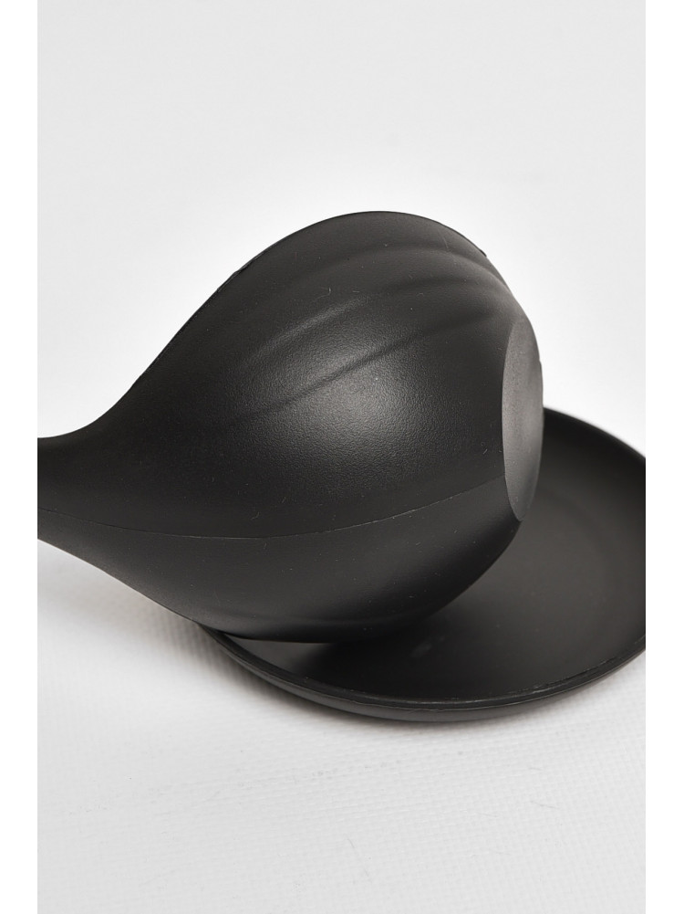 Половник кухонний із підставкою чорного кольору 209087C