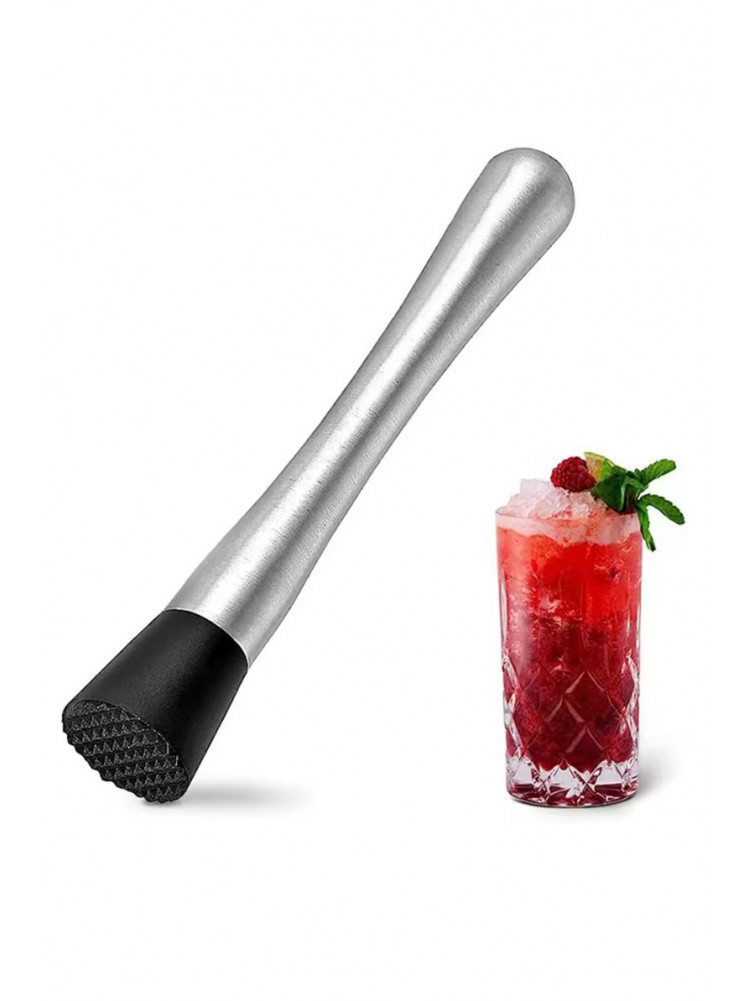 Мадлер нержавеющий Youchen MC-S1 с эбонитом L 20 см 209095C