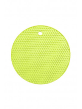 Підставка під гаряче силіконова кругла d-17.5 см 209096C Підставка під гаряче силіконова кругла d-17.5 см 209096C