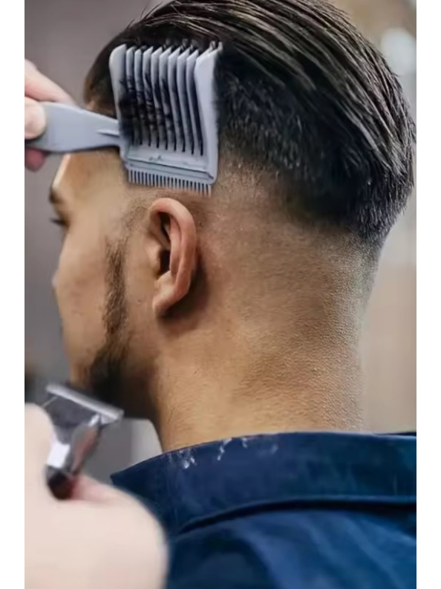 Расческа для стрижки волос и бороды под машинку 209115C