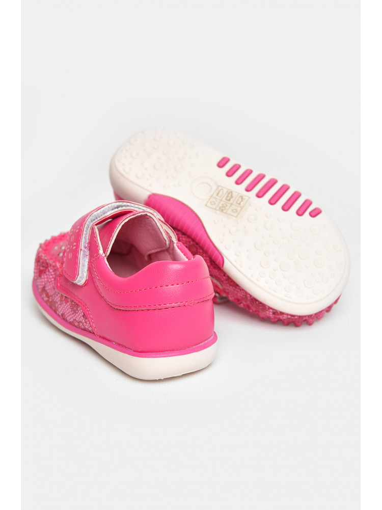 Мокасины детские для девочки розового цвета 8012-2 209144C
