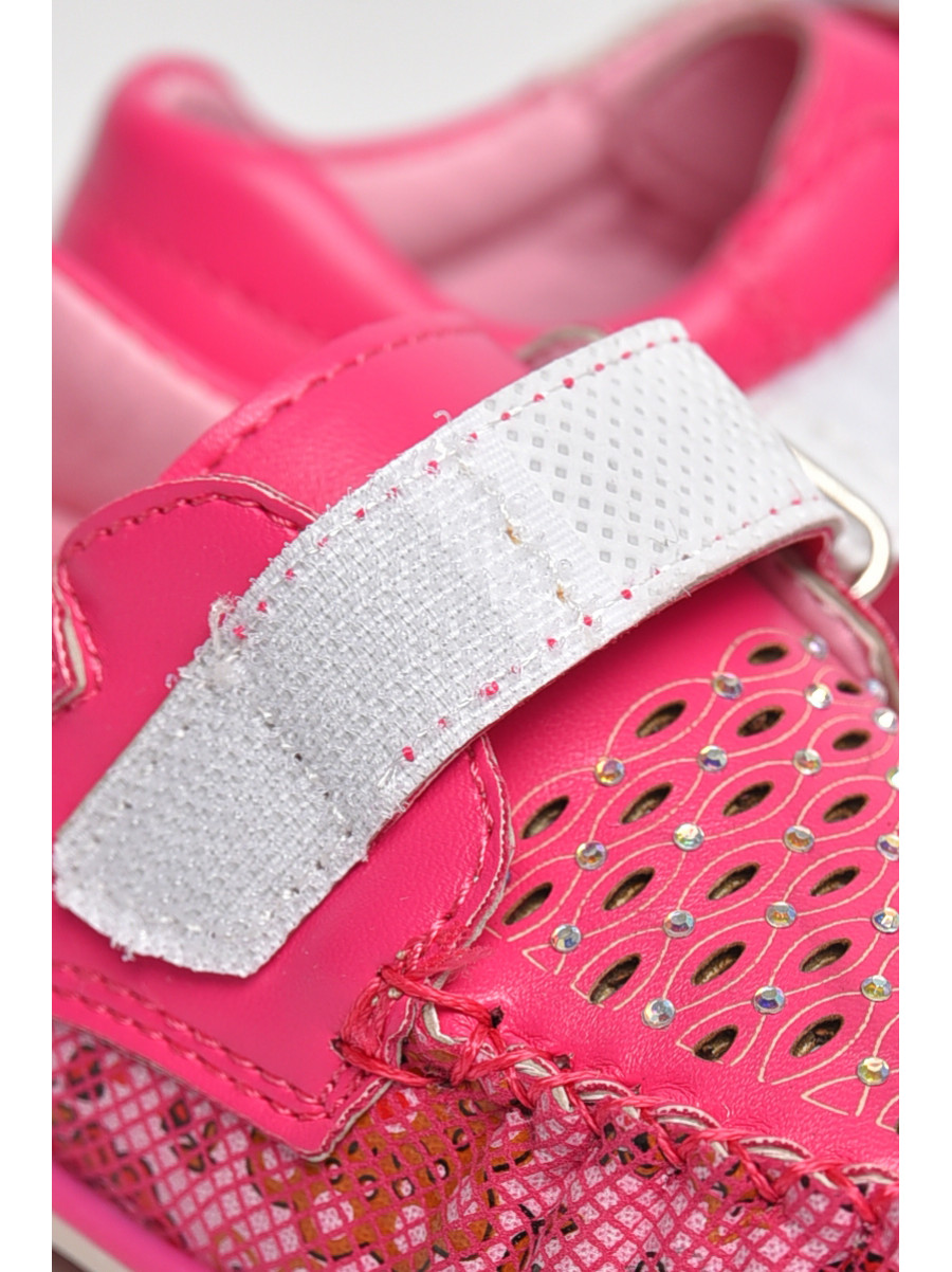 Мокасины детские для девочки розового цвета 8012-2 209144C