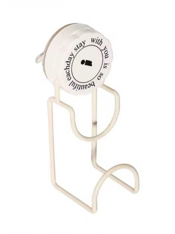 Гачок настінний на вакуумному присоску No Brand 14.5х5.8 см 209150C