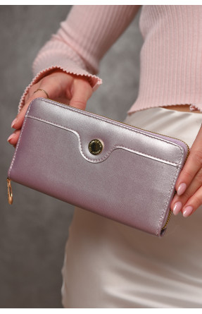 Гаманець жіночий з екошкіри бузкового кольору 158-27 209160C