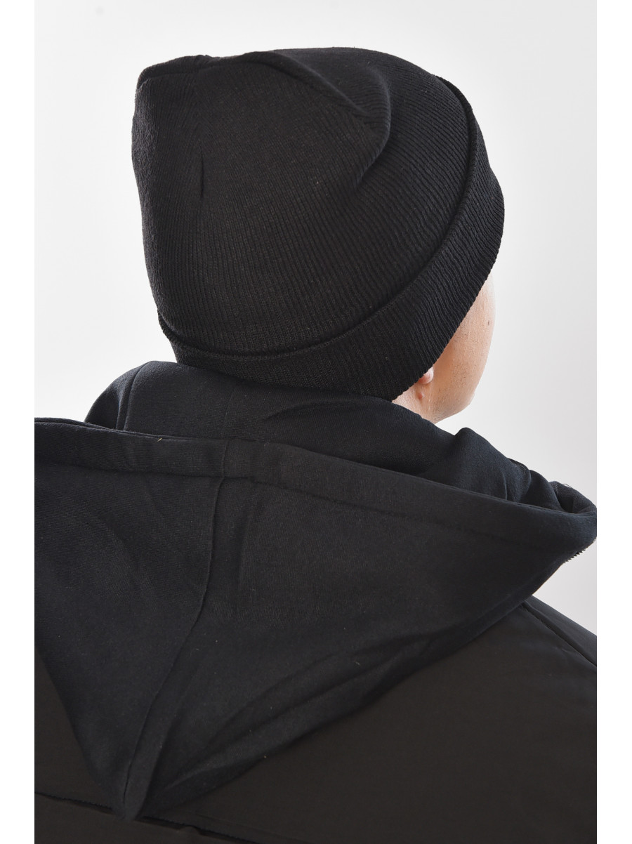 Шапка чоловіча чорного кольору 57069 209183C