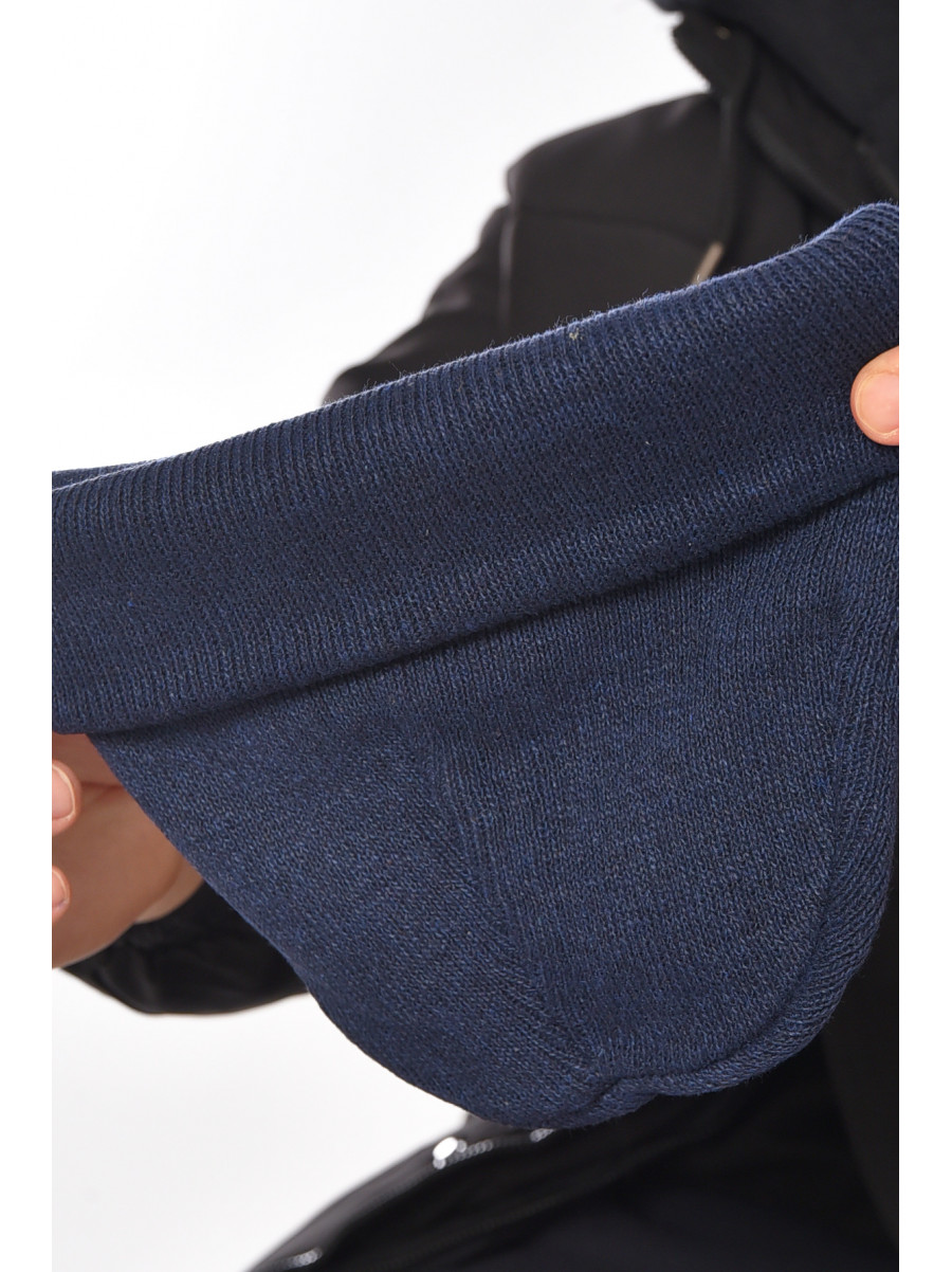 Шапка чоловіча темно-синього кольору 57069 209191C