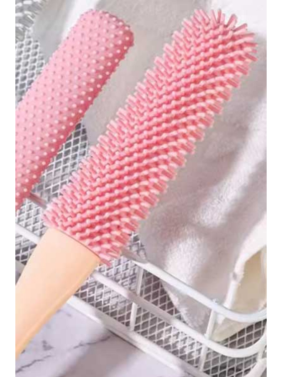 Силіконова щітка для чищення ніг з масажним ефектом 209207C