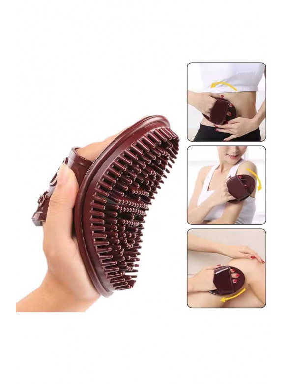 Силіконова масажна щітка 209210C