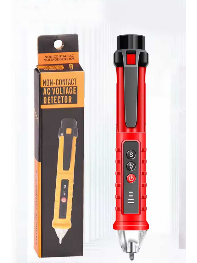 Безконтактний детектор напруги зі світловою та звуковою індикацією Non-Contact Detector 209214C