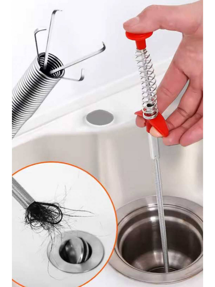 Трос для чищення засмічень Toilet dredger 209215C