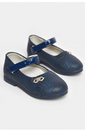 Туфли для девочки темно-синего цвета 787-7 209224C Туфли для девочки темно-синего цвета 787-7 209224C
