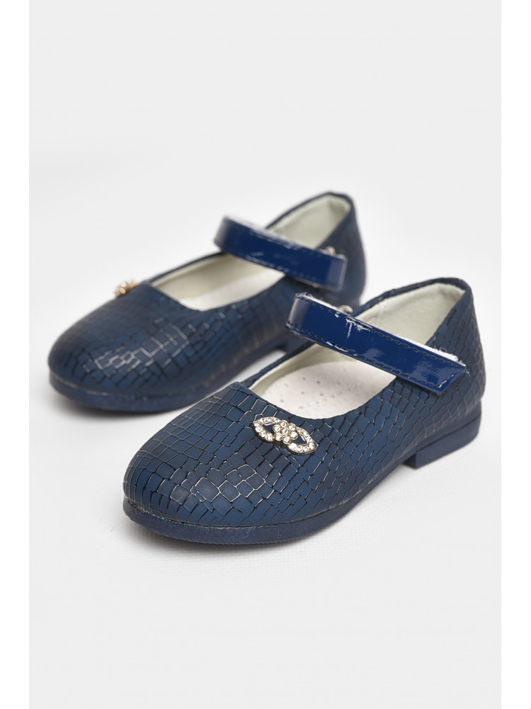 Туфли для девочки темно-синего цвета 787-7 209224C