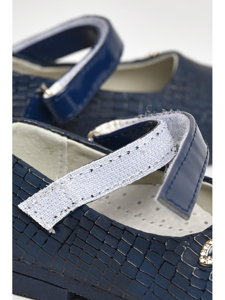 Туфли для девочки темно-синего цвета 787-7 209224C