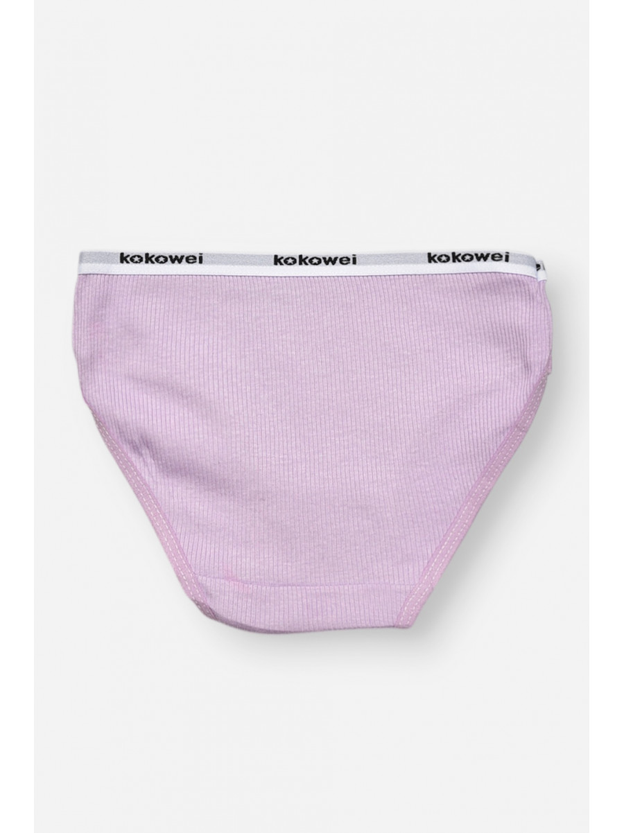 Трусики детские для девочки сиреневого цвета с принтом X7851 209228C