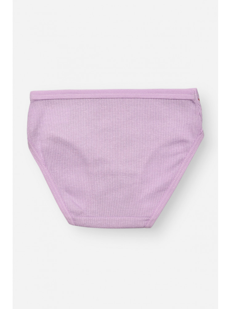 Трусики дитячі для дівчинки бузкового кольору з принтом X8477 209234C