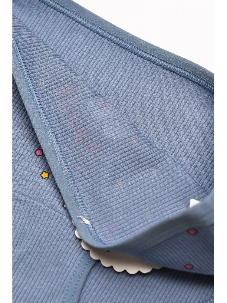 Трусики дитячі для дівчинки синього кольору з принтом X8477 209237C