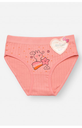 Трусики дитячі для дівчинки рожевого кольору з принтом Y1849 209239C