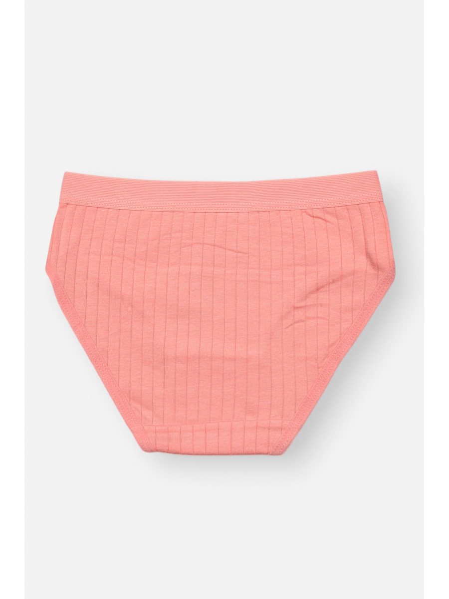 Трусики дитячі для дівчинки рожевого кольору з принтом Y1849 209239C