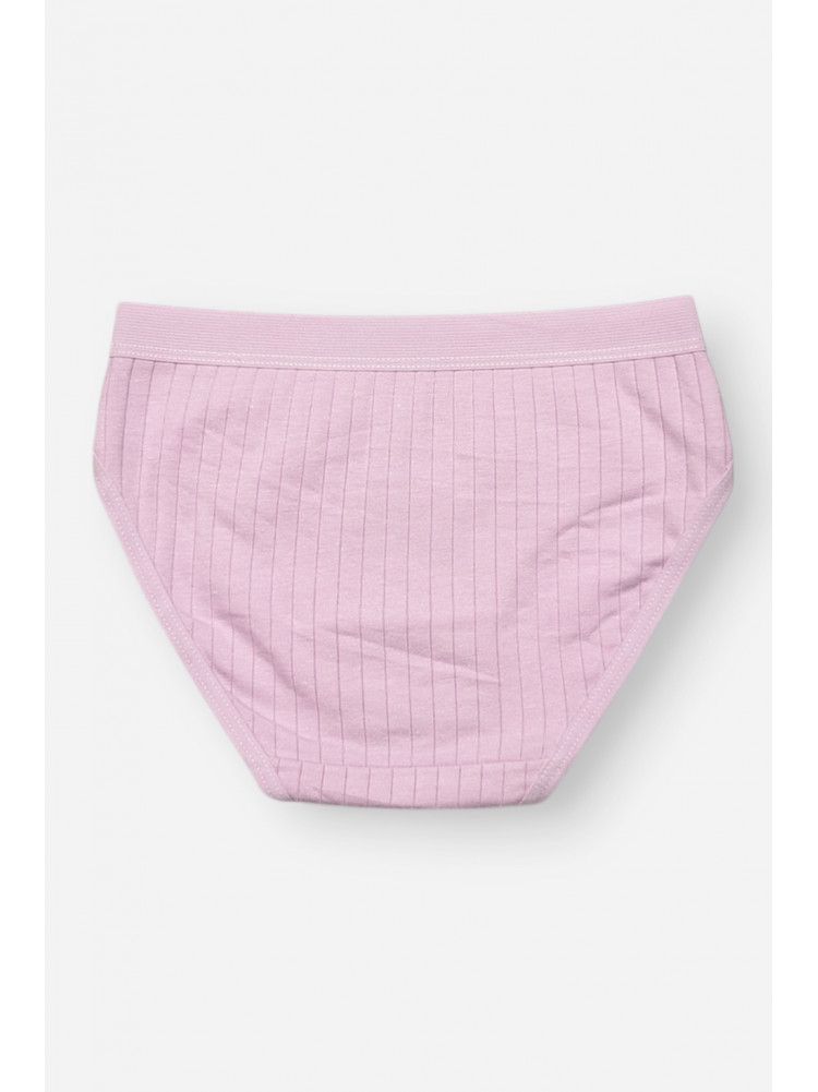 Трусики дитячі для дівчинки бузкового кольору з принтом Y1849 209240C