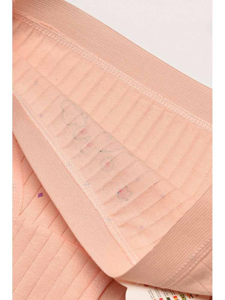 Трусики дитячі для дівчинки персикового кольору з принтом Y1849 209242C