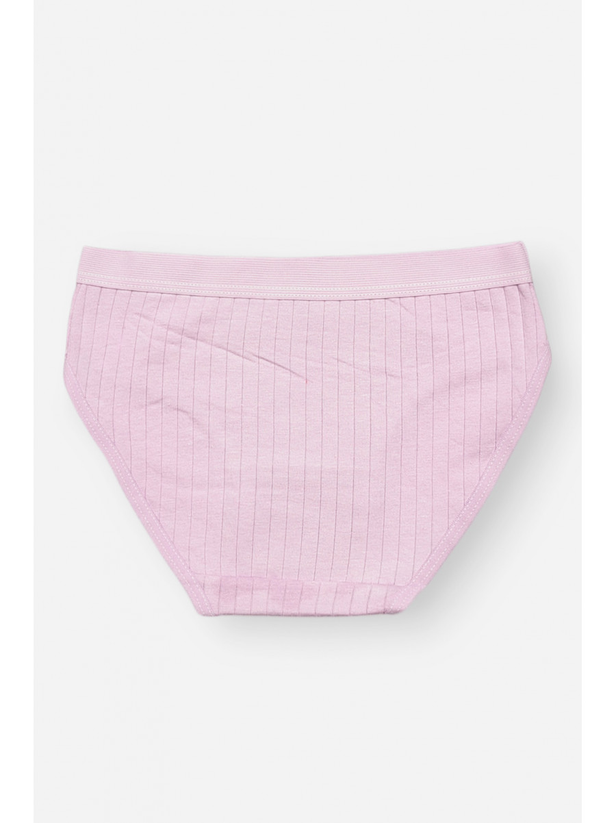 Трусики дитячі для дівчинки бузкового кольору з принтом Y1851 209246C