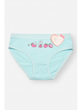 Трусики дитячі для дівчинки блакитного кольору з принтом Y1851 209247C