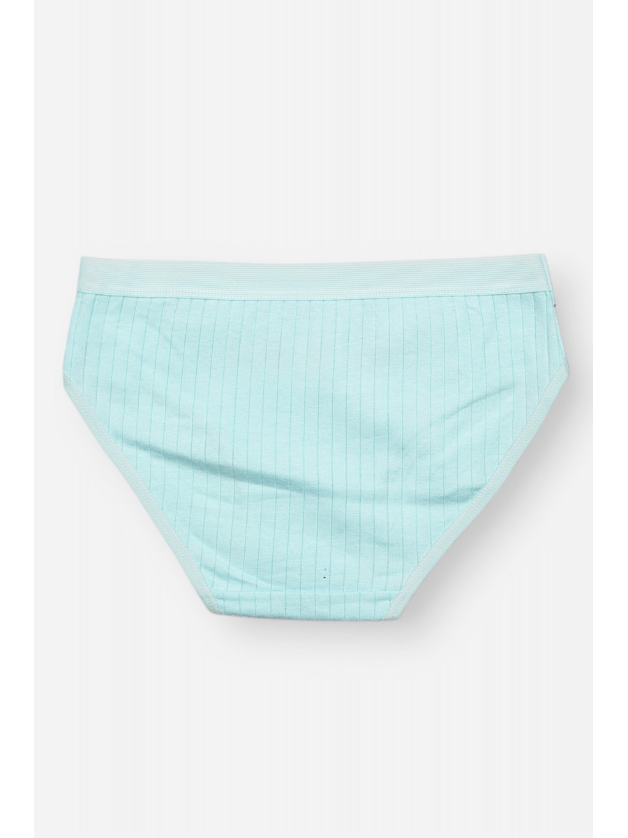 Трусики дитячі для дівчинки блакитного кольору з принтом Y1851 209247C