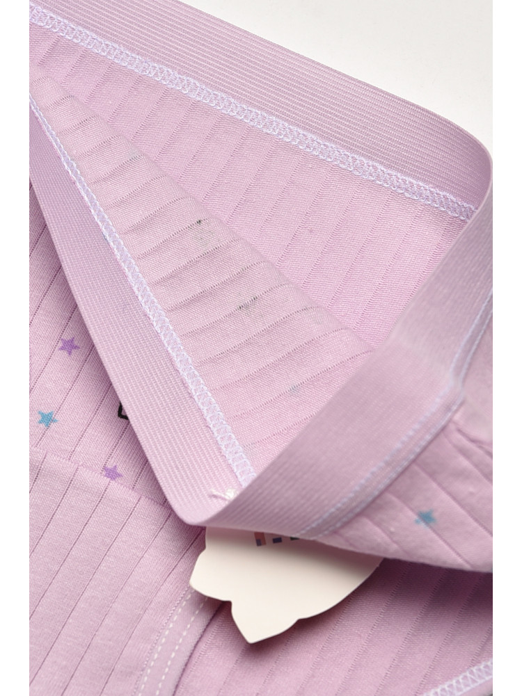 Трусики дитячі для дівчинки бузкового кольору з принтом Y1667 209251C