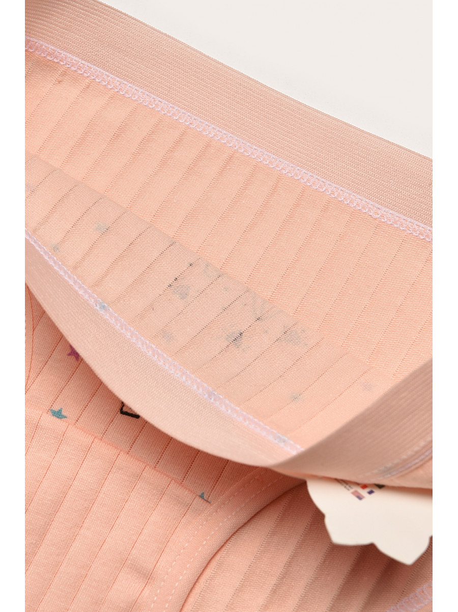Трусики дитячі для дівчинки персикового кольору з принтом Y1667 209252C