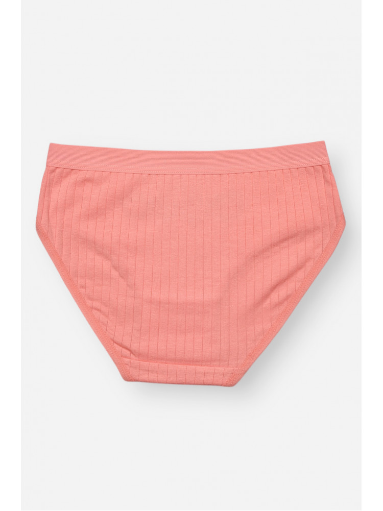 Трусики дитячі для дівчинки рожевого кольору з принтом Y1672 209257C