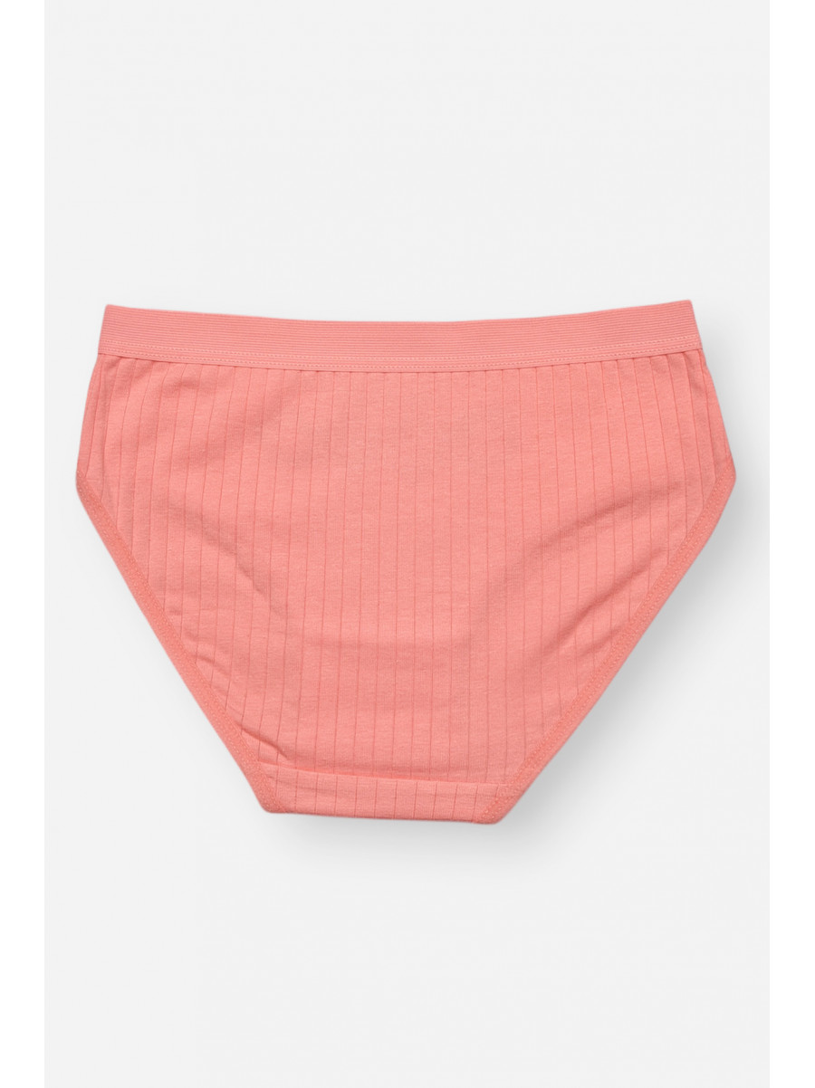 Трусики дитячі для дівчинки рожевого кольору з принтом Y1672 209257C