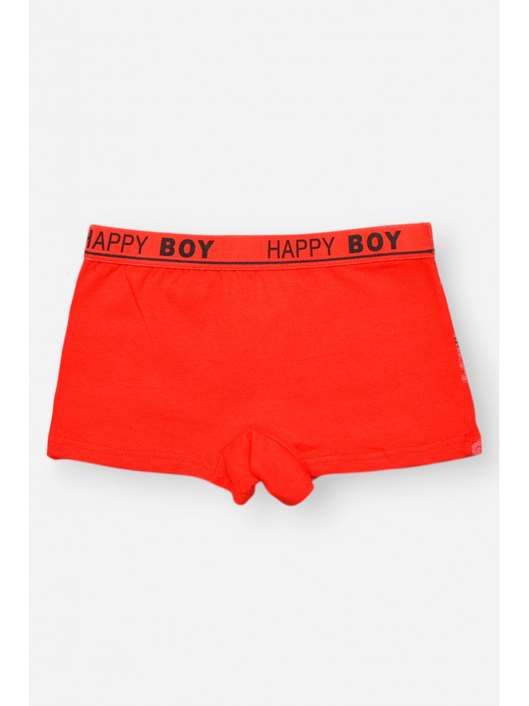Боксери дитячі для хлопчика червоного кольору з принтом Z02109 209263C
